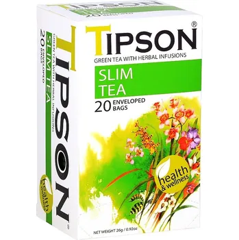 Nápoj Wellness Slim Tea - přebal (TIPSON-papír 20x1,3g)