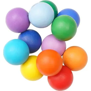 Hračka pro nejmenší Manhattan Toy Dřevěné korálky Classic Baby Beads