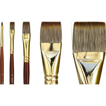 Umělecký štětec Štětec t_brush plochý, krátká násadka, 14