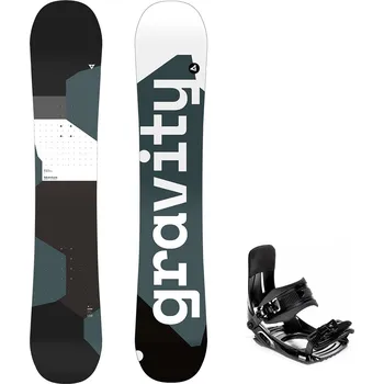 Snowboarding Gravity snowboards Snowboard komplet Gravity Adventure 24/25 + vázání Croxer MP180 Velikost: 148 cm, Velikost vázání: M/L