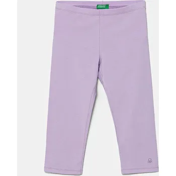 Dívčí legíny Legíny United Colors of Benetton fialová barva, 3MT1CF02J 3MT1CF02J.G.Reproposed 04X, vel. 140