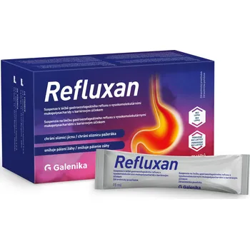 Lék proti pálení žáhy Galenika Refluxan 20x 15 ml