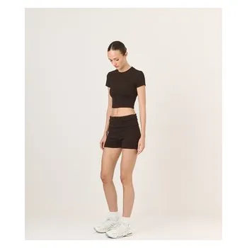 Dámské kraťasy La Mania Cyklistické šortky RIKA Hnědá Classic Fit 40