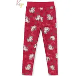 Dívčí zateplené legíny Kugo YL1131 růžové