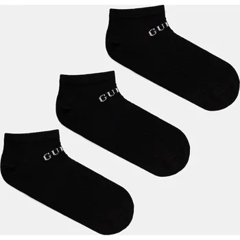 Pánské ponožky Ponožky Guess 3-pack černá barva, U4YG50 Z3F60 U4YG50.Z3F60 99X, vel. 43-46