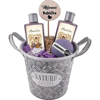 Kosmetická sada BOHEMIA GIFTS Dárkový plechový box - pro babičku