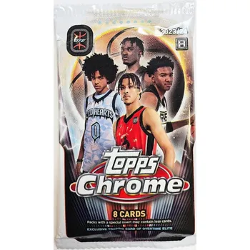 Karetní hra 2023/24 Topps Chrome Overtime Elite Basketball Hobby Balíček