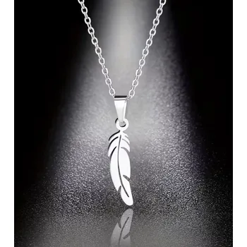 Řetízek Náhrdelník pírko