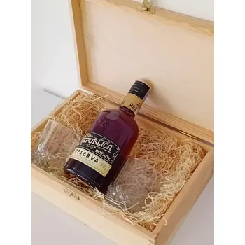 Rum Republica Reserva 40% 0,5l dárkové balení