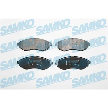 Brzdová destička Sada brzdových destiček, kotoučová brzda SAMKO 5SP1080