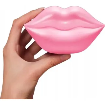 Pleťová maska Hydrogelová maska na rty Glam Lip Mask Ros, 20 ks, RŮŽOVÁ