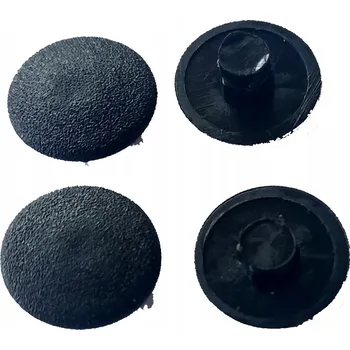 Záslepka do nábytku Marcopol černá, 100 ks