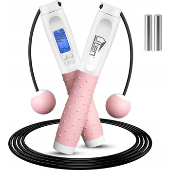 Švihadlo BEZDRÁTOVÉ/KABELOVÉ SPORTOVNÍ ŠVIHADLO S POČÍTADLEM, NASTAVITELNÉ, PINK