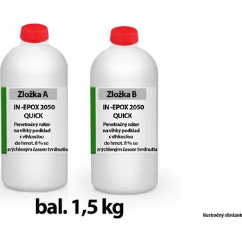 Penetrace IN-EPOX 2050 QUICK zrychlená epoxidová penetrace 0,75 kg
