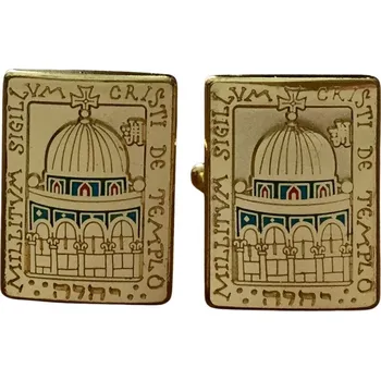 Manžetový knoflíček Jan Hachran Manžetové knoflíčky s templářskou symbolikou