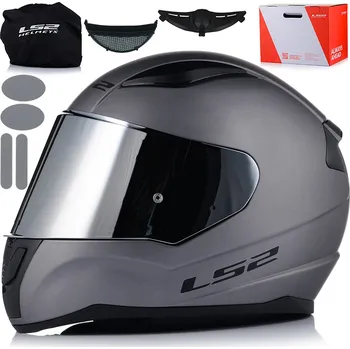 Helma na motorku LS2 FF353 RAPID TITAN MAT MOTOCYKLOVÁ PŘILBA vel XS