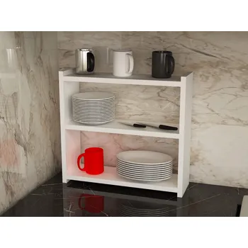 Knihovna Casarredo FOSTER kuchyňský regál, bílá