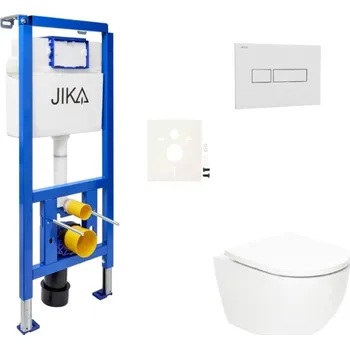 Klozet Siko Závěsný wc set do lehkých stěn / předstěnová SAT Fusion JSTORFU1