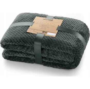 Prostěradlo Deka DecoKing z mikrovlákna 220 cm x 240 cm šedá