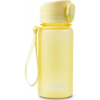 Láhev COOLPACK BRISK LAHEV NA PITÍ 400ML PASTELOVÝ PRÁŠEK ŽLUTÝ