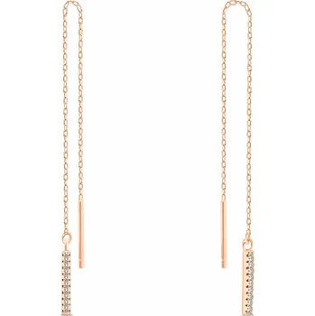 Náušnice Brilio Silver Dlouhé řetízkové náušnice se zirkony EA1007R + 2 měsíce na vrácení zboží