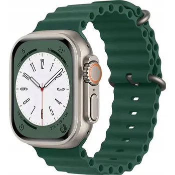 Řemínek na hodinky Řemínek FunnyCase pro Apple 20mm, zelený