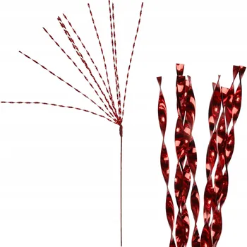 umělá květina Větvička metalizovaná větvička na zdobení dekorace 72CM TYČINKY OZDOBA VÁNOCE