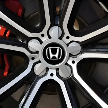 Poklice na kolo SAMOLEPKY NA DEKY POKLICE RÁFKŮ PRO HONDA 56 MM