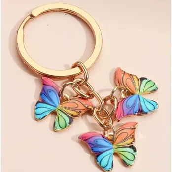Přívěšek na klíče motýli