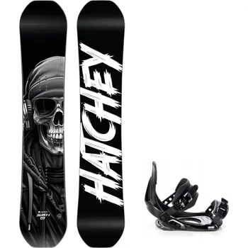 Snowboard Snowboard komplet Hatchey Sillence II + vázání Croxer MP180 Velikost: 151 cm, Velikost vázání: M/L