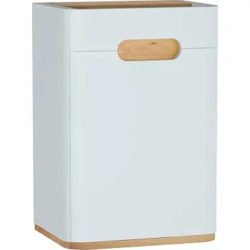 Šatní skříň Vitra SENTO nízká skříňka 40x29,5x58 cm, levá, matná bílá