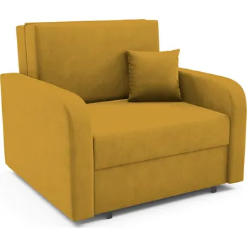 Sedací souprava Rozkládací pohovka FERONI I Žlutá