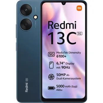 Mobilní telefon Smartphone Xiaomi Redmi 13C 5G 4 GB / 128 GB 5G modrý