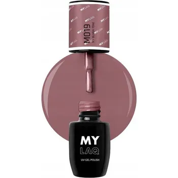 Přípravek na nehty Hybridní lak barevný lak MylaQ Odstíny hnědé a béžové My Blush Tone