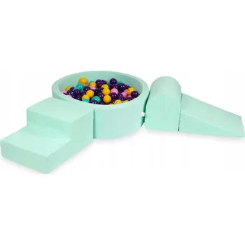 Dětské hřiště Dětské hřiště s kulatým bazénkem 90x30 cm, mátové