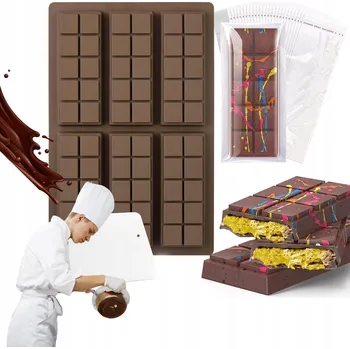 Nádoba na pečení Silikonová forma na čokoládu TABULKA ČOKOLÁDY