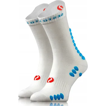 Pánské ponožky Běžecké ponožky Sesto Senso 39-42 bílé