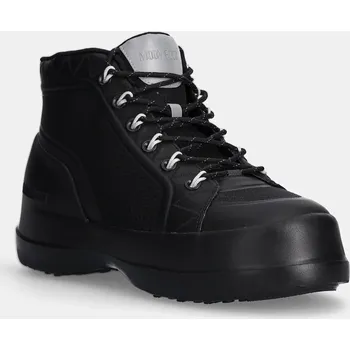 Pánská zimní obuv Boty Moon Boot MB LUNA TREK MID NYLON, 46, černá, 99X