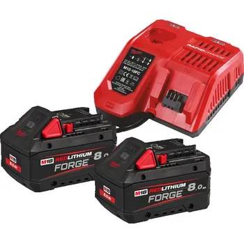 M18™ FORGE™ sada nabíječky a akumulátorů Milwaukee M18 FORGENRG-802