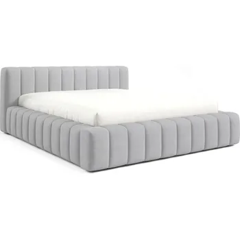 Postel Čalouněná postel GINO 160x200 cm s nízkým čelem Šedá