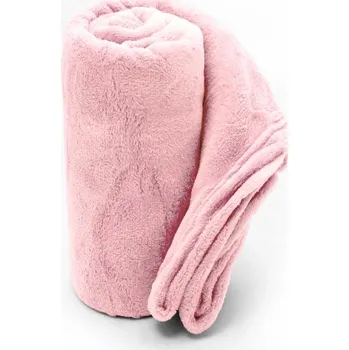 Prostěradlo Deka z mikrovlákna Cotton world 200 cm x 220 cm růžová