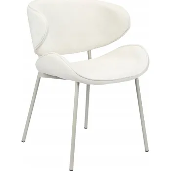 Židle Selsey, bílá látka, 1 ks