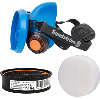 Plynová maska OCHRANNÁ SADA Polomaska SR 100 + Filtr SR 221 + Filtr SR 510 P3R vel. M/L