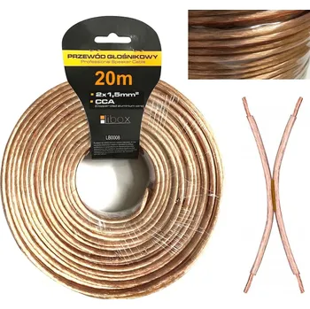 Audio kabel Reproduktorový kabel 2x1,50 LB0008-20 LIBOX