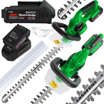 Nůžky na živý plot Akumulátorové nůžky na živý plot MalTec MasterHedge 20V 58 cm