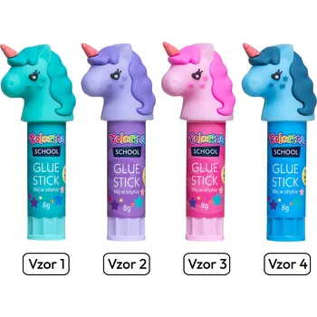 Kancelářské lepidlo Colorino lepidlo 8g tyčinka UNICORN Vzor 2