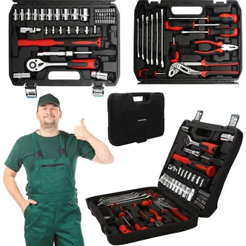 Sada nářadí SADA NÁŘADÍ 58 DÍLŮ Kufřík s nářadím Šroubováky Kleště Klíče