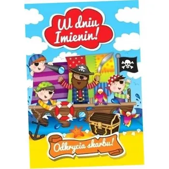 Obraz Přání B6 PP-1556 SVÁTEK, PIRÁTI