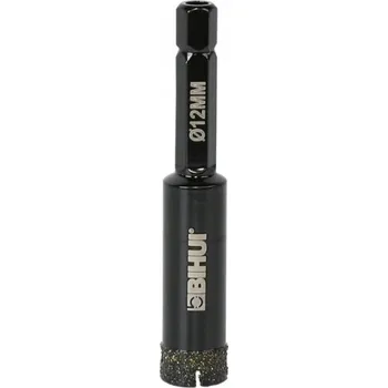 Vrták Diamantová děrová Korunkový Vrták Bihui 12mm DBW12 pro mokré řezání