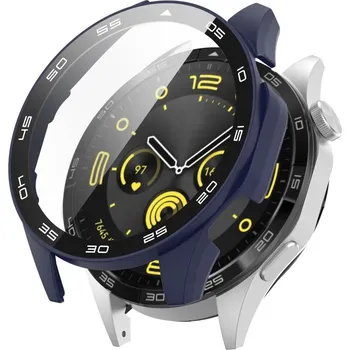 Pouzdro na mobilní telefon 2v1 POUZDRO + TVRZENÉ SKLO POUZDRO OBAL PRO HUAWEI WATCH GT 4 46MM